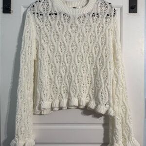 H&M Cream Knit Sweater